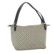 Pre-owned Canvas shoulder-bags Louis Vuitton Vintage , Gray , Dames