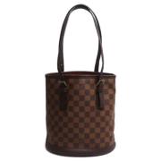 Pre-owned Canvas shoulder-bags Louis Vuitton Vintage , Brown , Dames