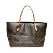 Pre-owned Canvas totes Louis Vuitton Vintage , Brown , Dames