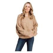 Pullover Luana Brown Zhrill , Brown , Dames