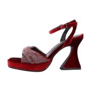 High Heel Sandals Noa Harmon , Red , Dames
