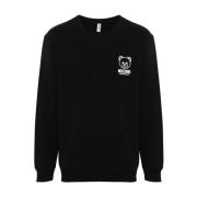 Zwarte Teddy Bear Sweaters Moschino , Black , Heren