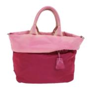 Pre-owned Fabric prada-bags Prada Vintage , Pink , Dames