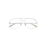 Metallic Optische Frames voor Vrouwen Bottega Veneta , Gray , Dames