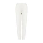 Comfortabele Jogger Sweatpants Emporio Armani , White , Dames