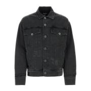 Denim Jack Balmain , Black , Heren