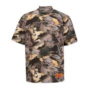 Camouflage Print T-shirt Heron Preston , Multicolor , Heren
