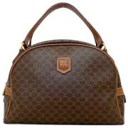 Pre-owned Canvas celine-bags Celine Vintage , Brown , Dames