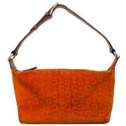 Pre-owned Suede celine-bags Celine Vintage , Orange , Dames