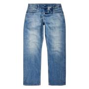 Regular Straight Fit Jeans met versterkte zakken G-star , Blue , Heren