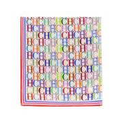 Zijden Sjaal met Multicolor Initialen Carolina Herrera , Multicolor , ...