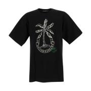 Katoenen T-shirt Dolce & Gabbana , Black , Heren