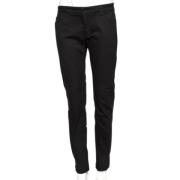 Pre-owned Cotton bottoms Dolce & Gabbana Pre-owned , Black , Dames
