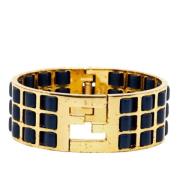 Pre-owned Leather bracelets Fendi Vintage , Yellow , Dames