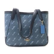 Pre-owned Canvas totes Coach Pre-owned , Blue , Dames