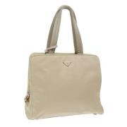 Pre-owned Fabric prada-bags Prada Vintage , Beige , Dames