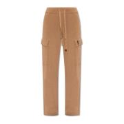 Broek met logo Amiri , Brown , Dames