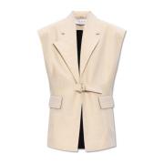 ‘Annelie’ oversized vest IRO , Beige , Dames