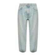 Jeans met logo Bally , Blue , Heren