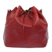 Pre-owned Leather louis-vuitton-bags Louis Vuitton Vintage , Red , Dam...