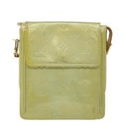 Pre-owned Leather louis-vuitton-bags Louis Vuitton Vintage , Green , D...