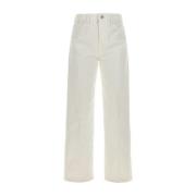 Witte Denim J33 Jeans Emporio Armani , White , Dames