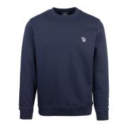 Blauwe Trui met Zebra Logo PS By Paul Smith , Blue , Heren