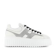 Sportieve en veelzijdige H-Stripes Sneakers Hogan , White , Dames