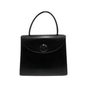 Pre-owned Leather handbags Givenchy Pre-owned , Black , Dames