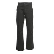 Pre-owned Denim jeans Armani Pre-owned , Black , Dames