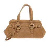 Pre-owned Leather handbags Bally Pre-owned , Brown , Dames