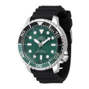 Pro Diver Quartz Horloge - Groene Wijzerplaat Invicta Watches , Gray ,...