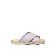 Paarse Sandalen voor Vrouwen Hogan , Purple , Dames