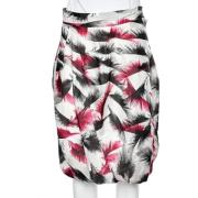 Pre-owned Silk bottoms Alexander McQueen Pre-owned , Multicolor , Dame...