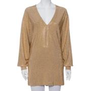 Pre-owned Knit tops Balmain Pre-owned , Yellow , Dames