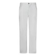 Witte Jeans met Lage Kruis en Logo Label Ralph Lauren , White , Heren