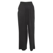 Pre-owned Fabric bottoms Chloé Pre-owned , Black , Dames