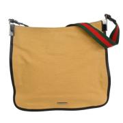 Pre-owned Fabric gucci-bags Gucci Vintage , Yellow , Dames