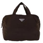 Pre-owned Fabric prada-bags Prada Vintage , Brown , Dames