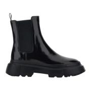 Moderne Chelsea Boot voor stedelijke stijl Hogan , Black , Dames