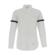 Klassiek Katoenen Overhemd Thom Browne , White , Heren