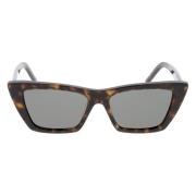 Klassieke zonnebril Saint Laurent , Brown , Dames