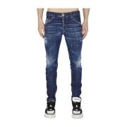 Skater Jeans - Blauw Dsquared2 , Blue , Heren
