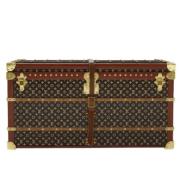 Pre-owned Metal travel-bags Louis Vuitton Vintage , Brown , Dames