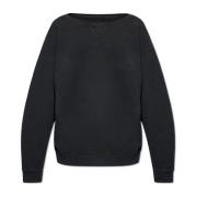 Bedrukte sweatshirt Maison Margiela , Black , Heren