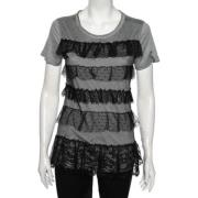Pre-owned Fabric tops Valentino Vintage , Gray , Dames