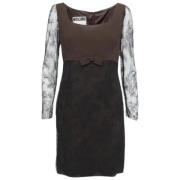 Pre-owned Lace dresses Moschino Pre-Owned , Black , Dames