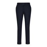 Slim-Fit Stretch-Jersey Broek Hugo Boss , Black , Dames