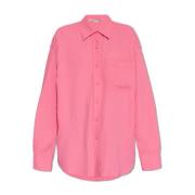Oversized shirt Stella McCartney , Pink , Dames