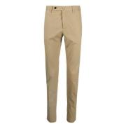 Slim Fit Chino's voor Heren Pt01 , Beige , Heren